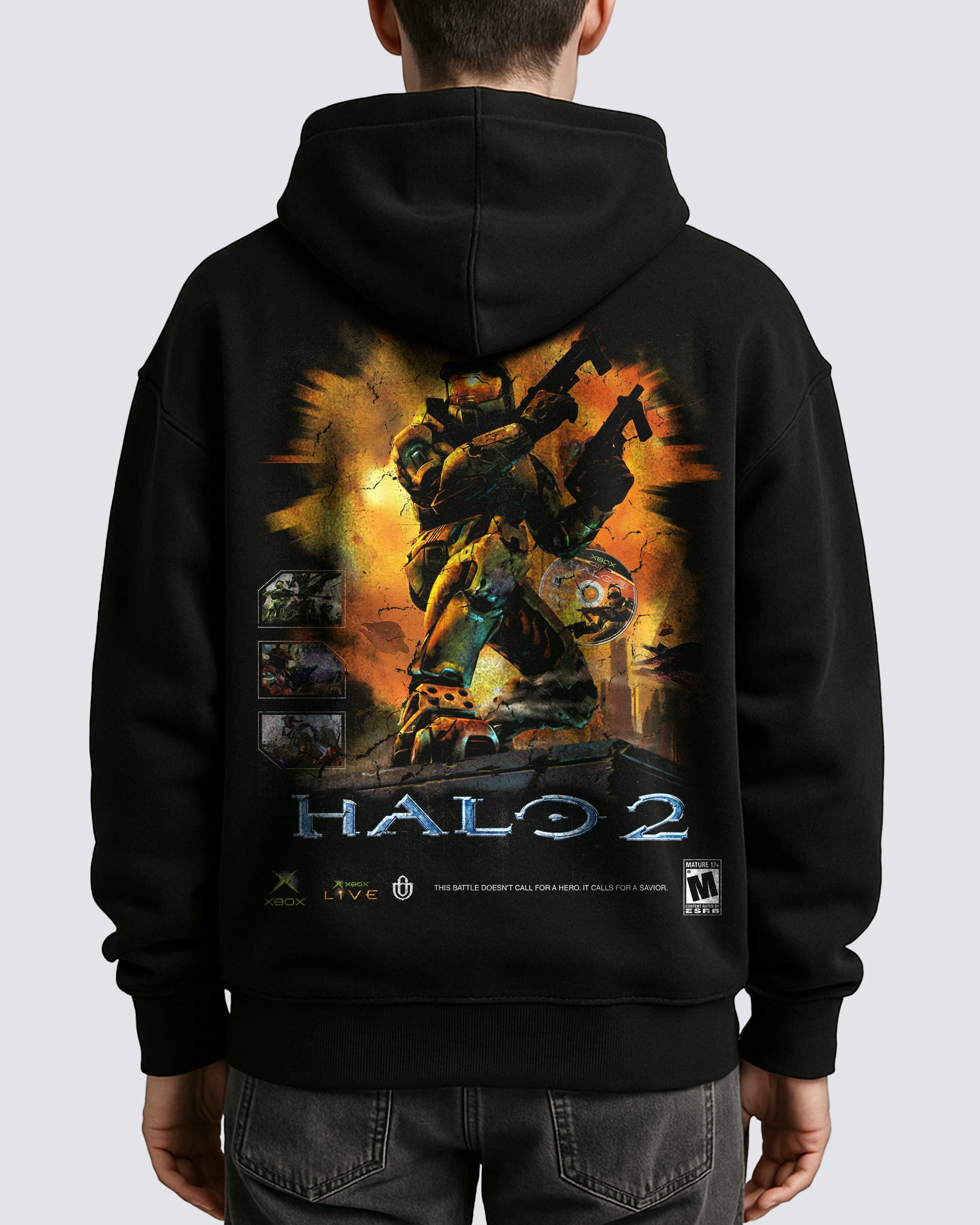 Video Games 'Halo 2' Oversized Hoodie